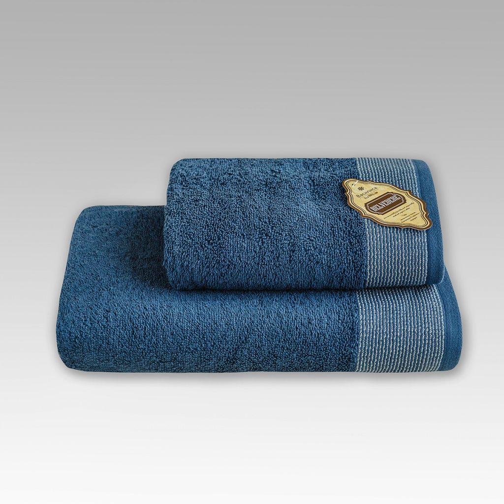 Полотенце махровое 50х90 Бельведер синий Ensign Blue от магазина Arta