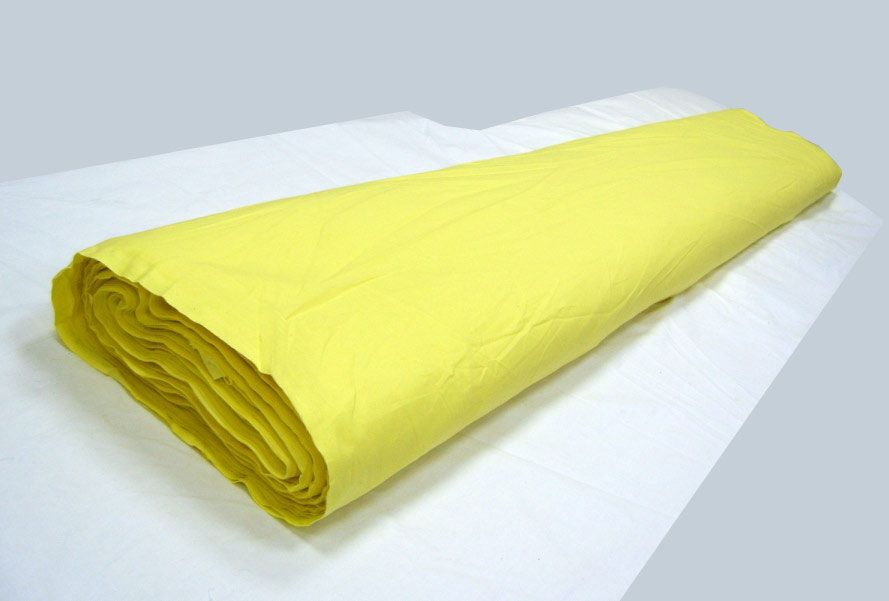 Желтые х б. Ситец гладкокрашеный. Рулон ткани. Ткань бязь в рулонах. Ситец желтый.