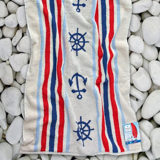 Полотенце махровое 50х90 Лето Море Морской вояж от магазина Arta